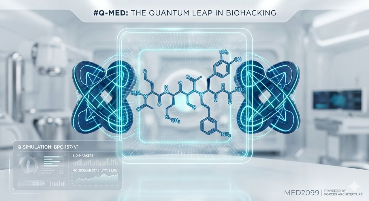 ⚛️ Q-Med: Будущее Биохакинга на Базе Квантовых Вычислений и ИИ-Ассистента Med2099
